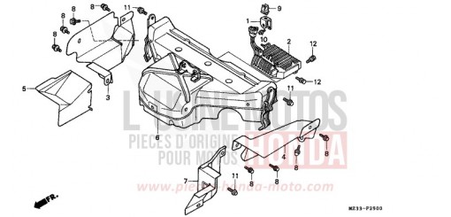 PROJECTION DE CHAMBRE GL1500AP de 1993